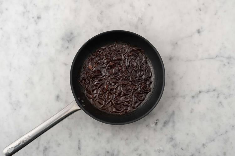 Make the caramelised onion