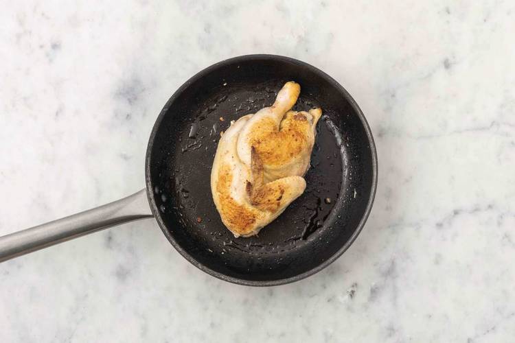 Cook the chicken