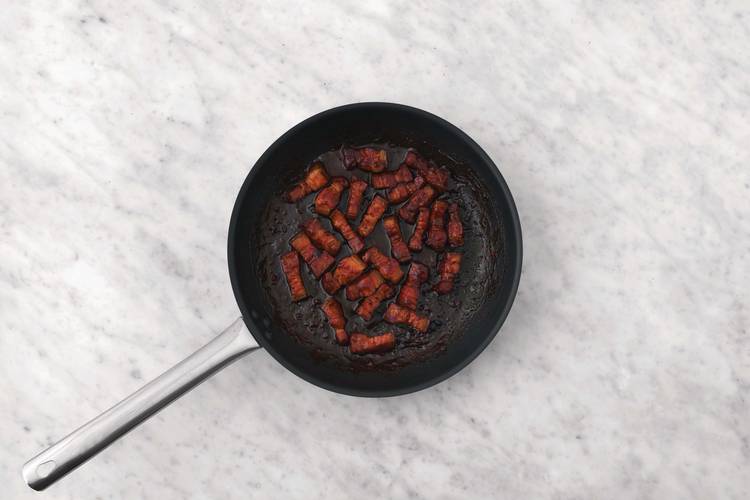 Cook the veggie mince