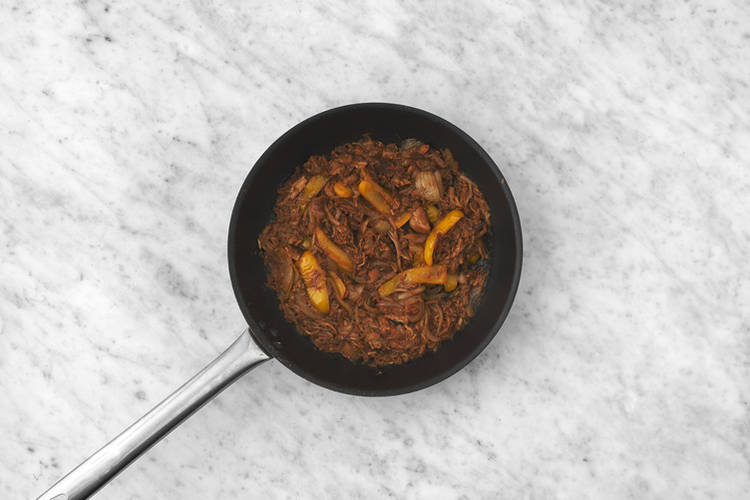 Unire il pulled chicken