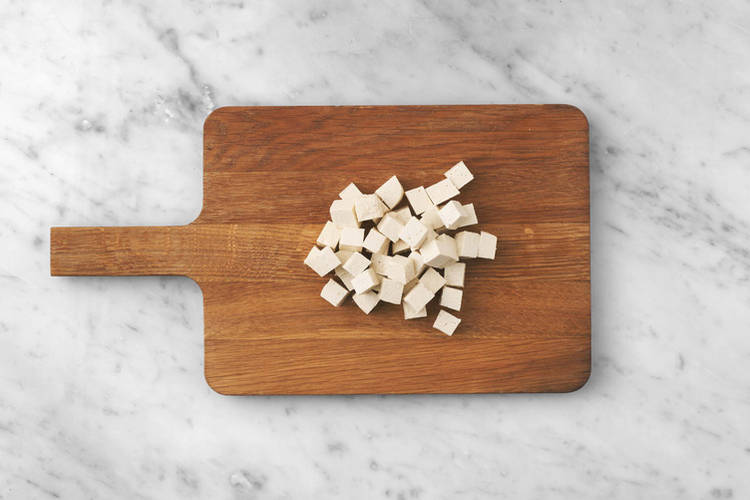 Get prepped & cook the tofu