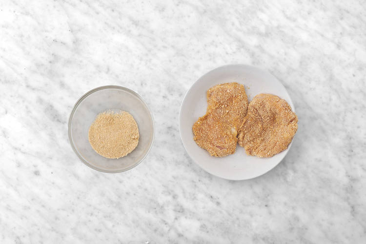 Crumb the chicken