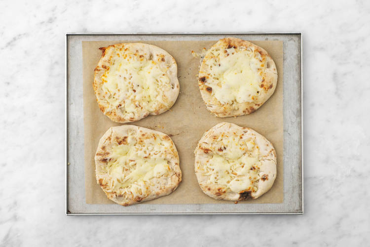 Toast the flatbreads