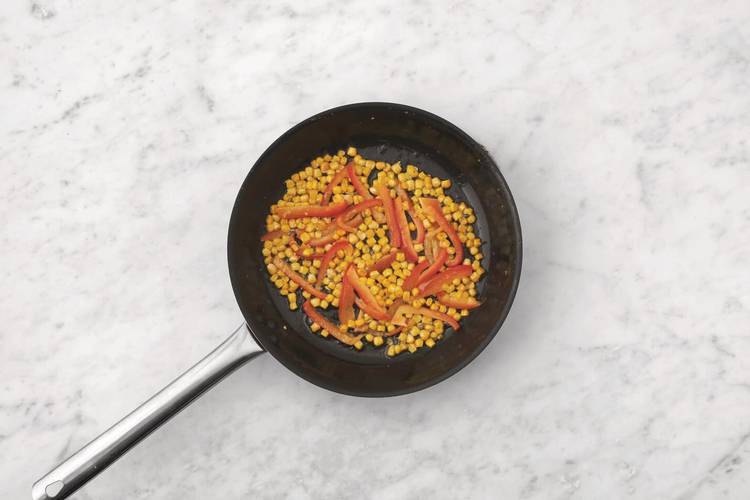 Get prepped & cook the veggies 