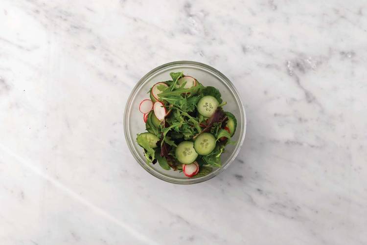 Make the salad
