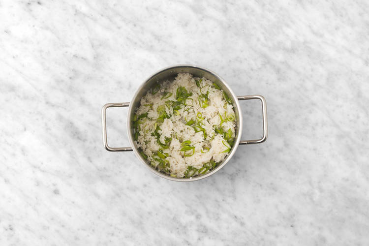 Tillsätt salladslök