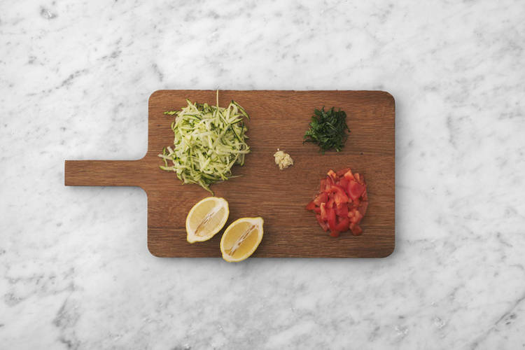 Forbered grøntsager