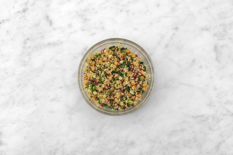 Bland tabouleh