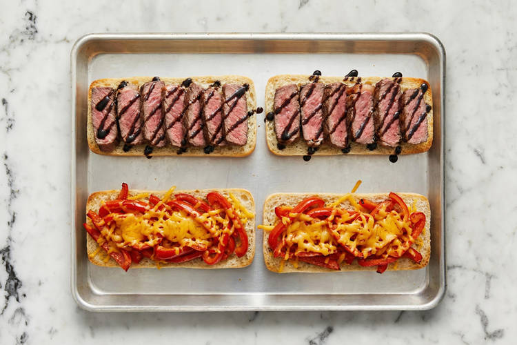 Assembler les sandwichs