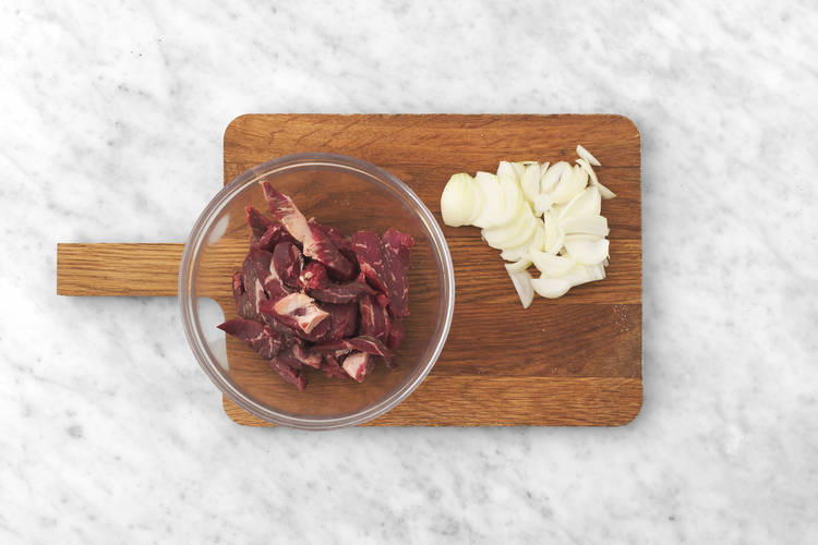 Für das Rindersteak