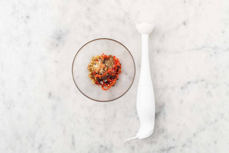 Muhammara zubereiten
