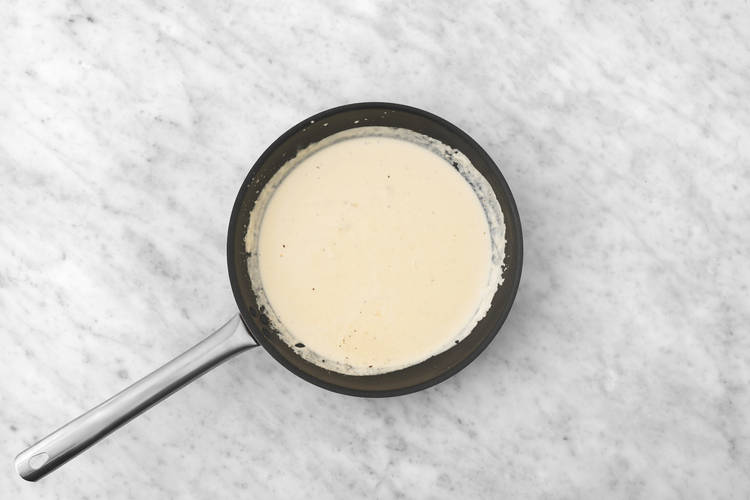 Make the Creamy Sauce
