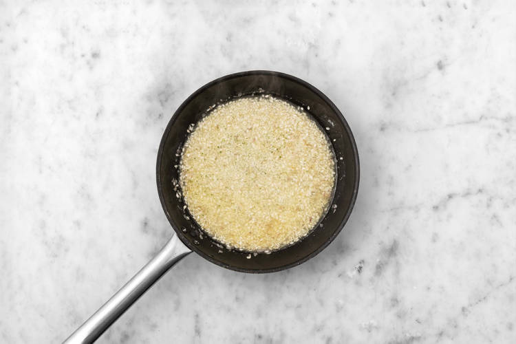 Le risotto entre en scène