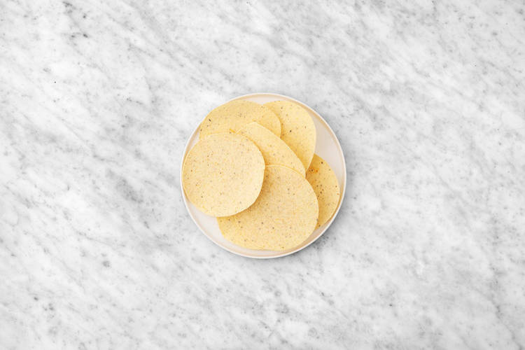 Calienta las tortillas