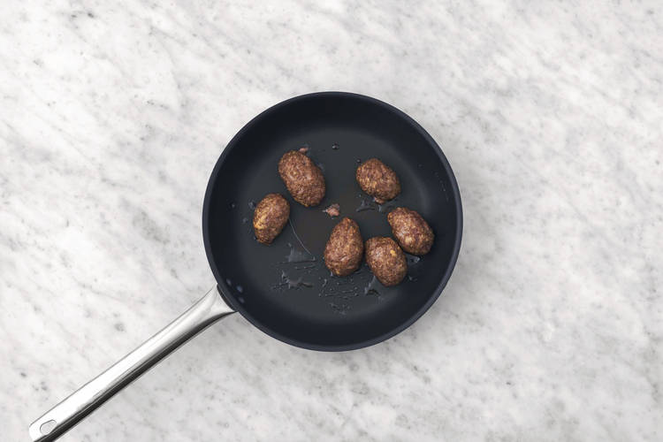 Cook the koftas