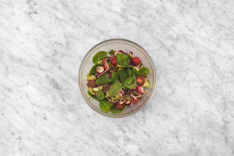 Förbered grönsaker