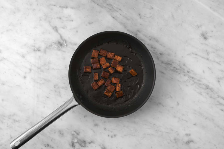 Tofu anbraten
