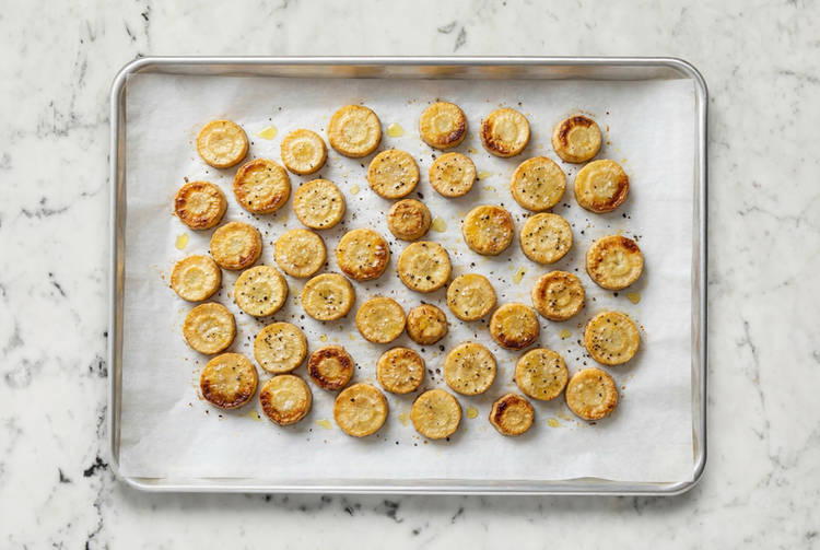 Prep and roast parsnips