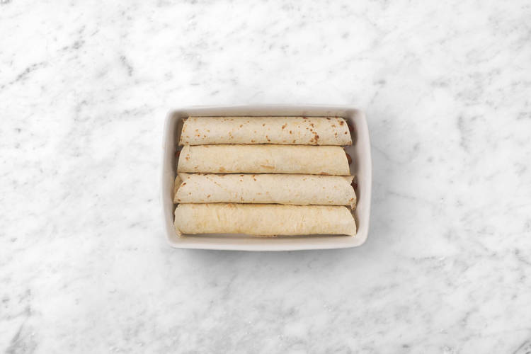 Apprêter la garniture