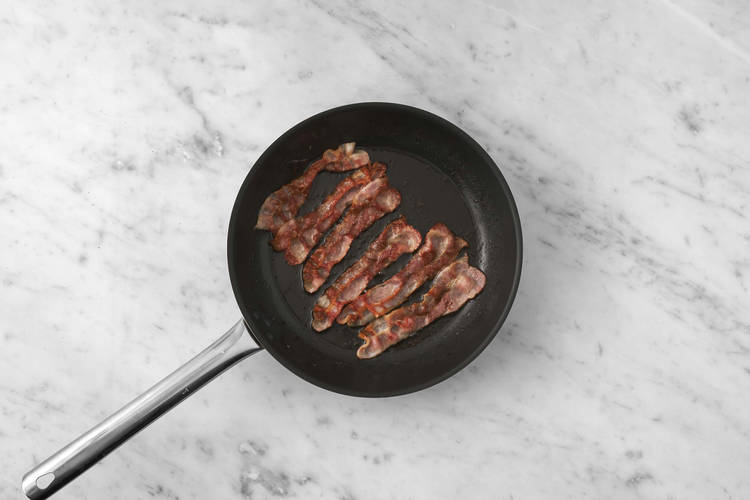 Fry the Chicken and Bacon