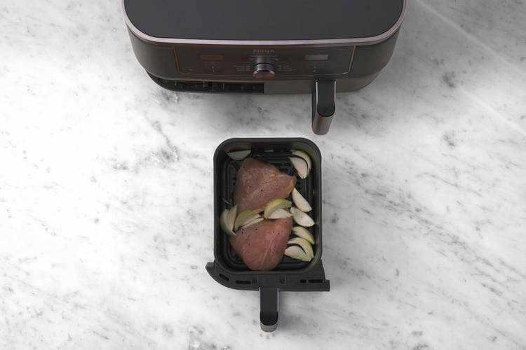 Poulet im Airfryer garen