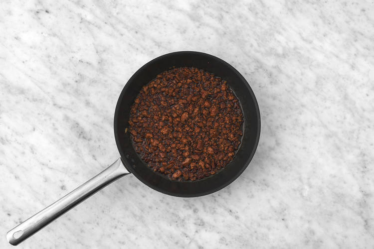 Cook the veggie mince