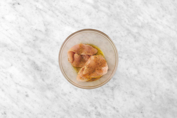 Flavour  the chicken