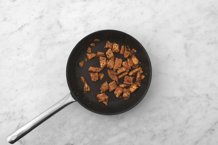 Steg veganske strimler