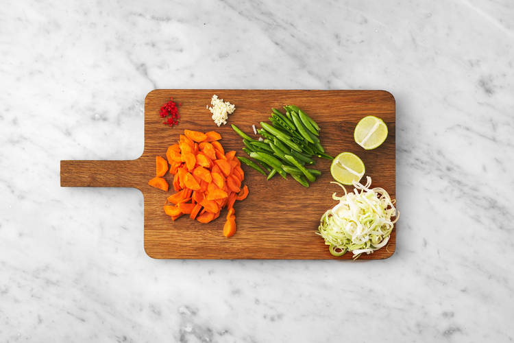 Förbered grönsaker