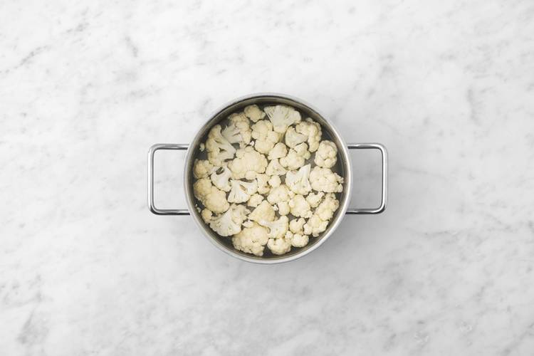 Cook cauliflower