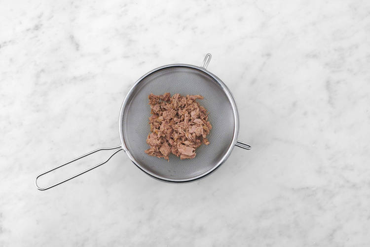 Thunfisch vorbereiten