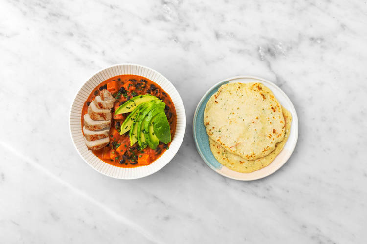 Fleisch braten & Anrichten