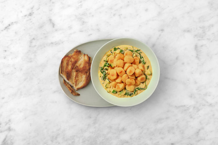 Hähnchen braten & anrichten