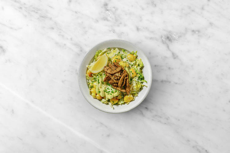 Schawarma braten & Anrichten