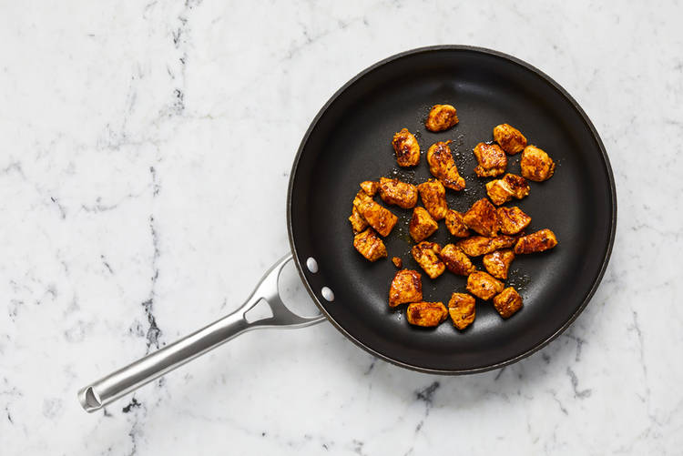 Préparer et cuire le poulet