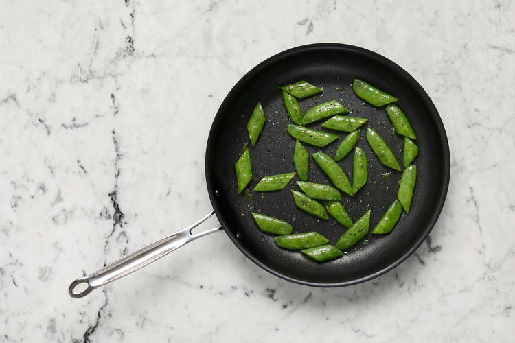 Prep and cook veggies