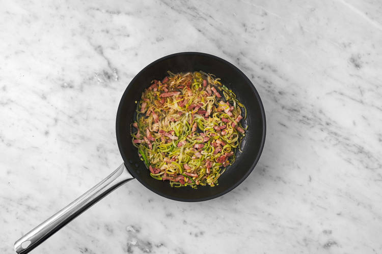 La poêle prend le relais