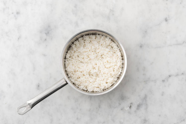 Dans l'eau bouillante