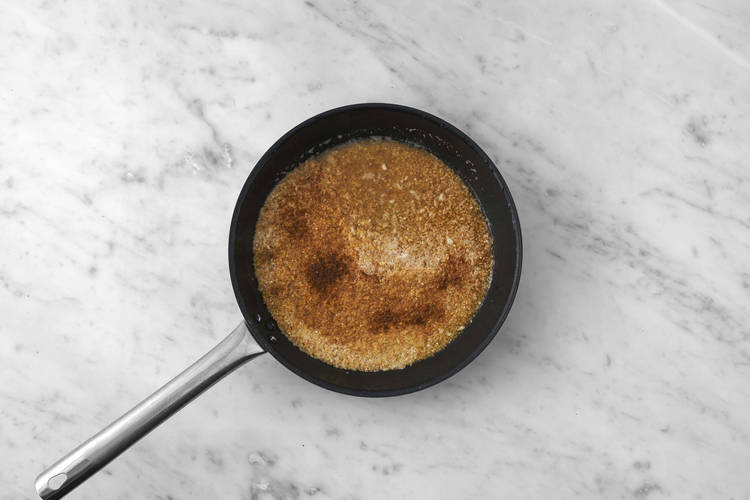 Le boulgour part en cuisson 