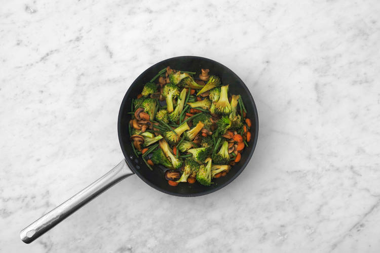 Make the stir-fry
