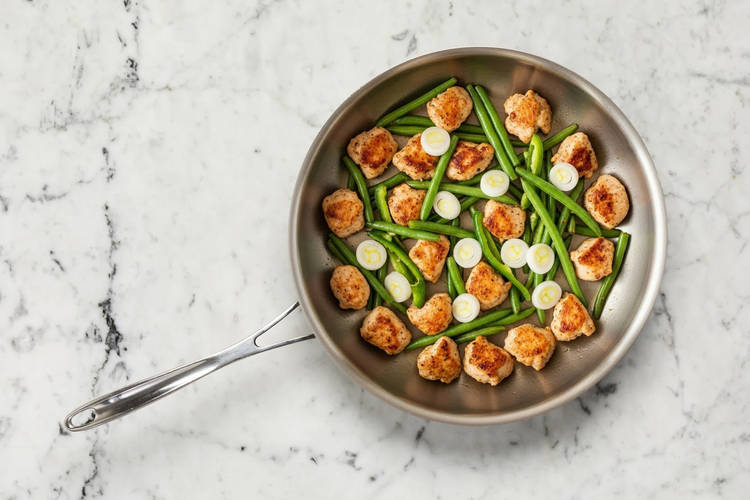 Cook Chicken & Veggies