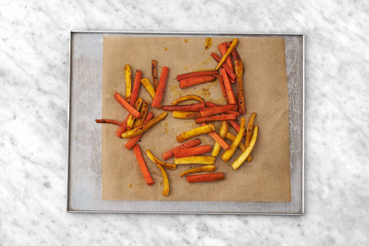 Rôtir la carotte