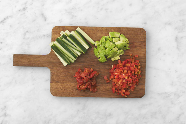 Couper les légumes