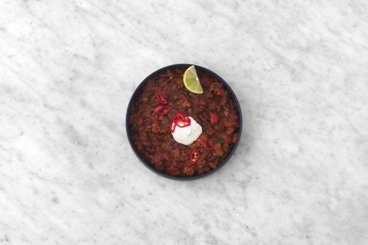 Chili di carne in arrivo