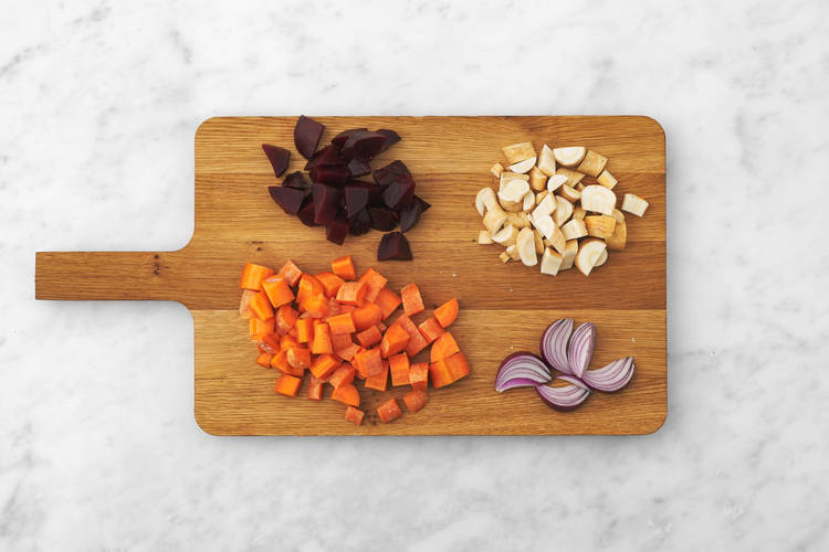 Förbered grönsaker