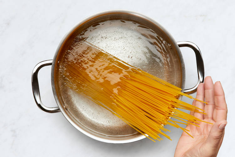 Roast Chicken & Cook Pasta