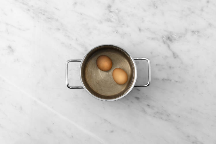 On commence par les oeufs 