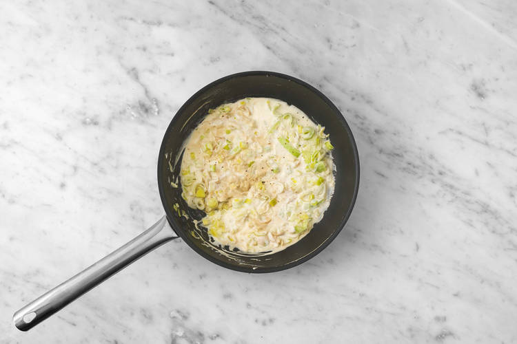 On fond pour le poireau 