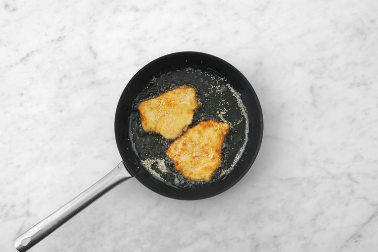 Cook the chicken & bacon