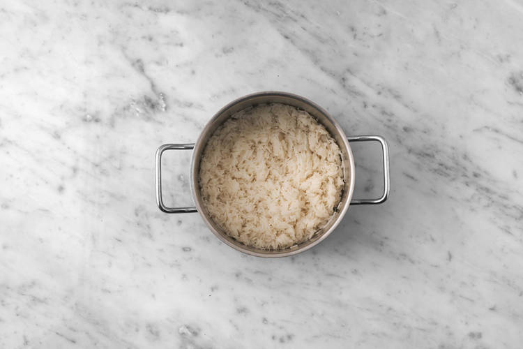 Le riz passe à la casserole